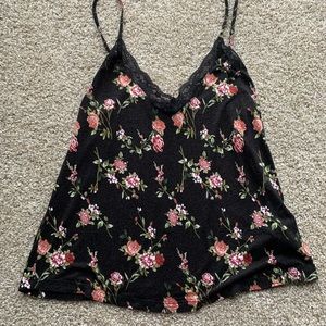 Forever 21 floral tank top